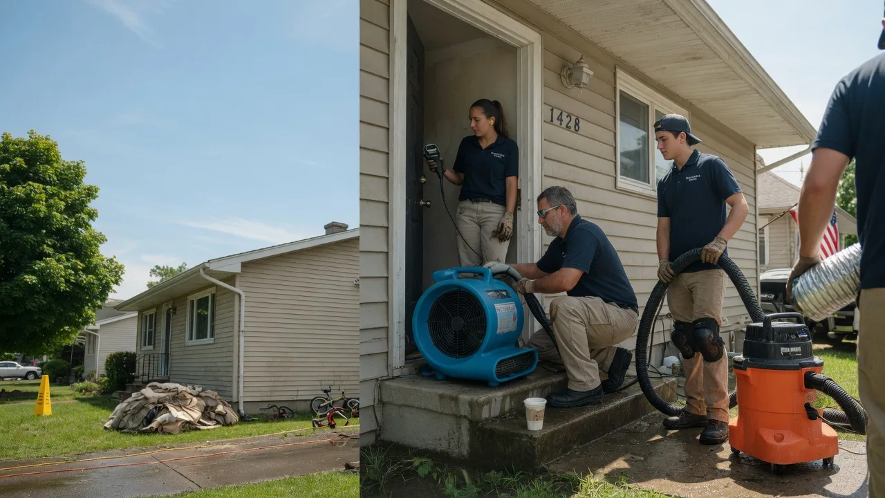 Water Damage Restoration in Oblong, IL near me
